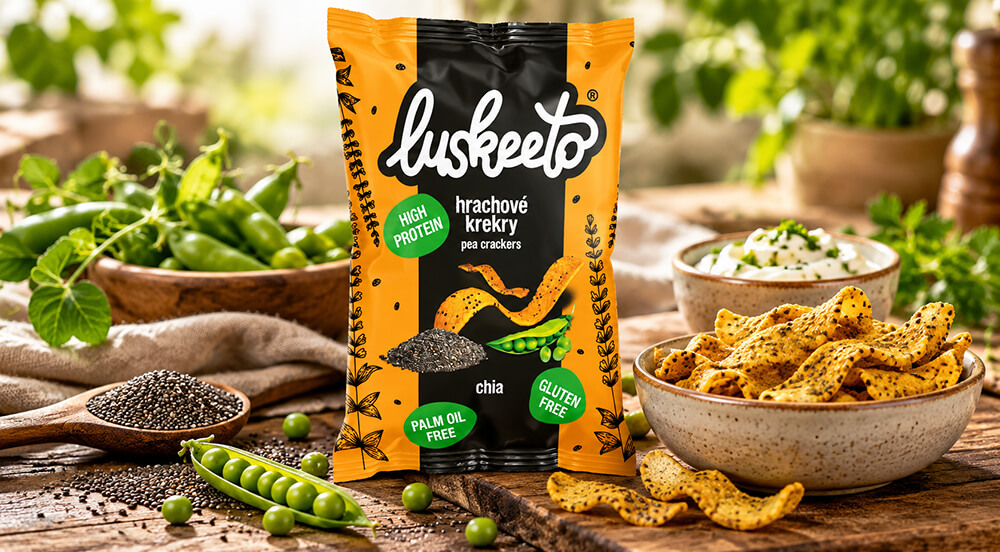 Luskeeto Krekry chia 40g